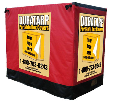 DuraTarp portable box covers